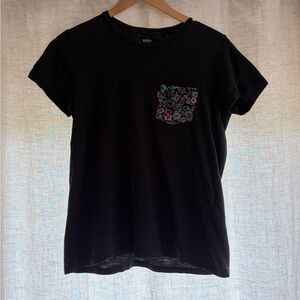 Levi's Black Crew Neck Tee